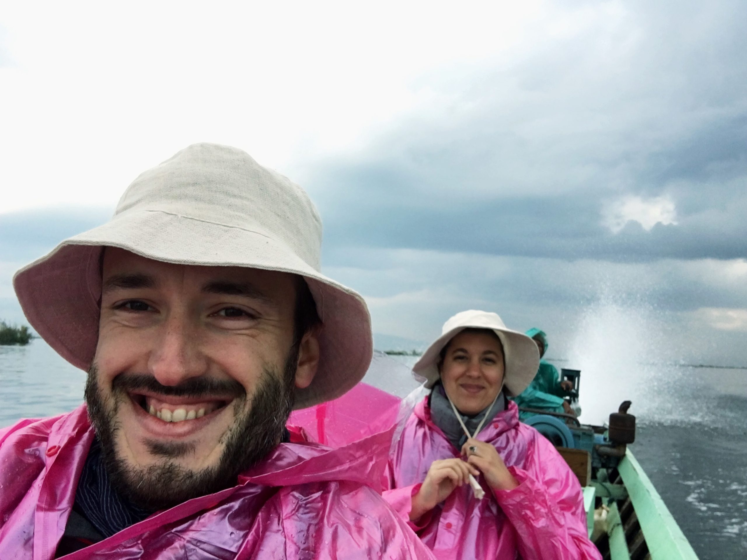 Les touristes après l&rsquo;averse