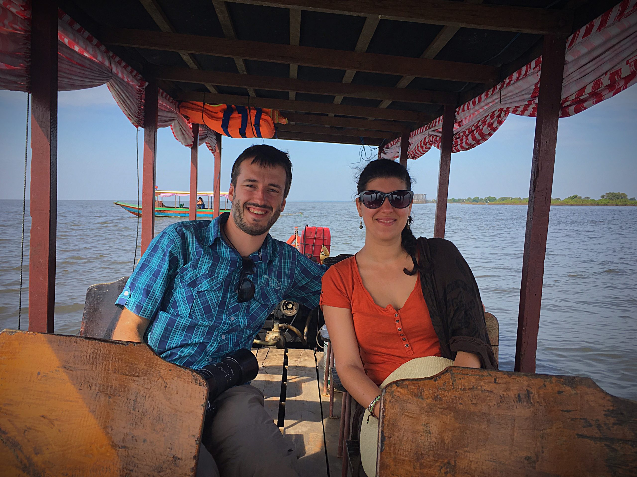 Sur le grand lac du Tonle Sap