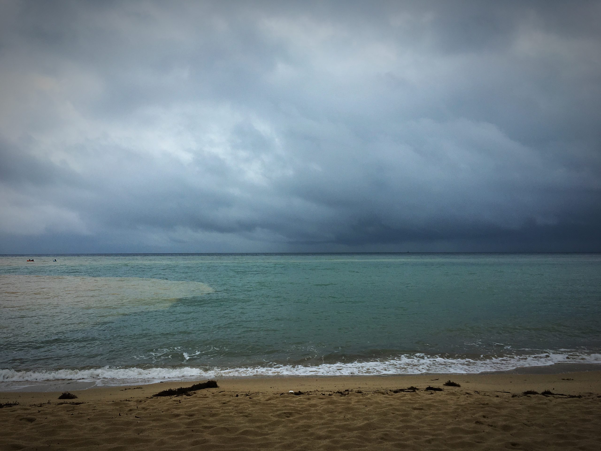 Jour de tempête sur Mae Haad