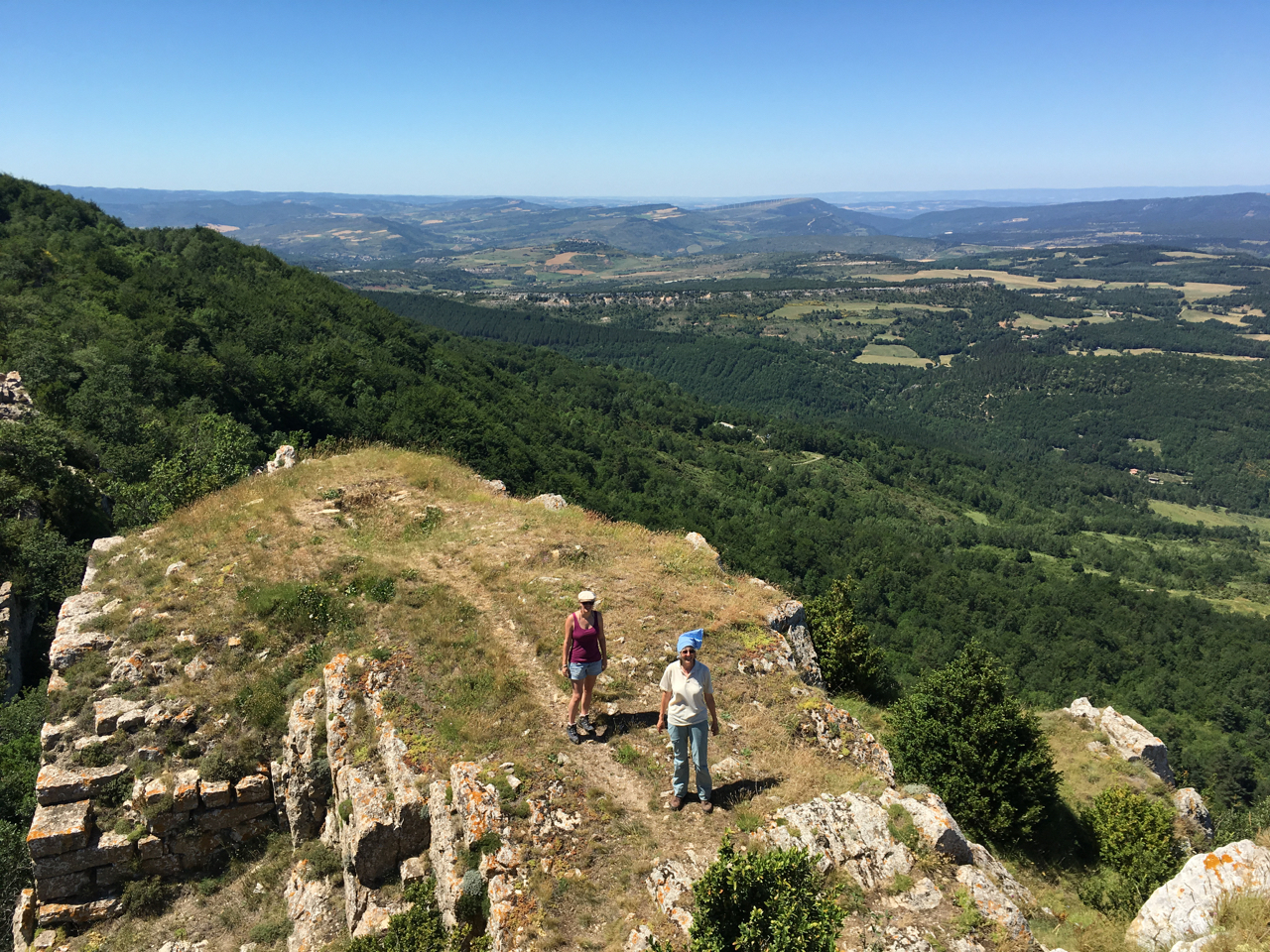 Au sommet du Bézu 2