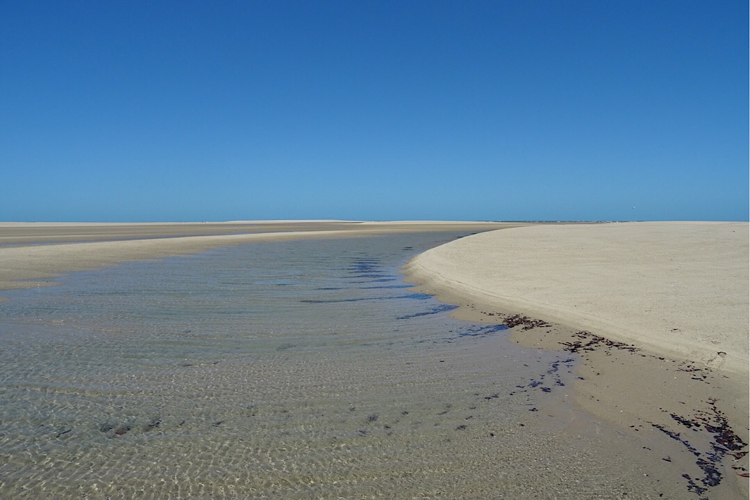 Entre deux dunes de la plage