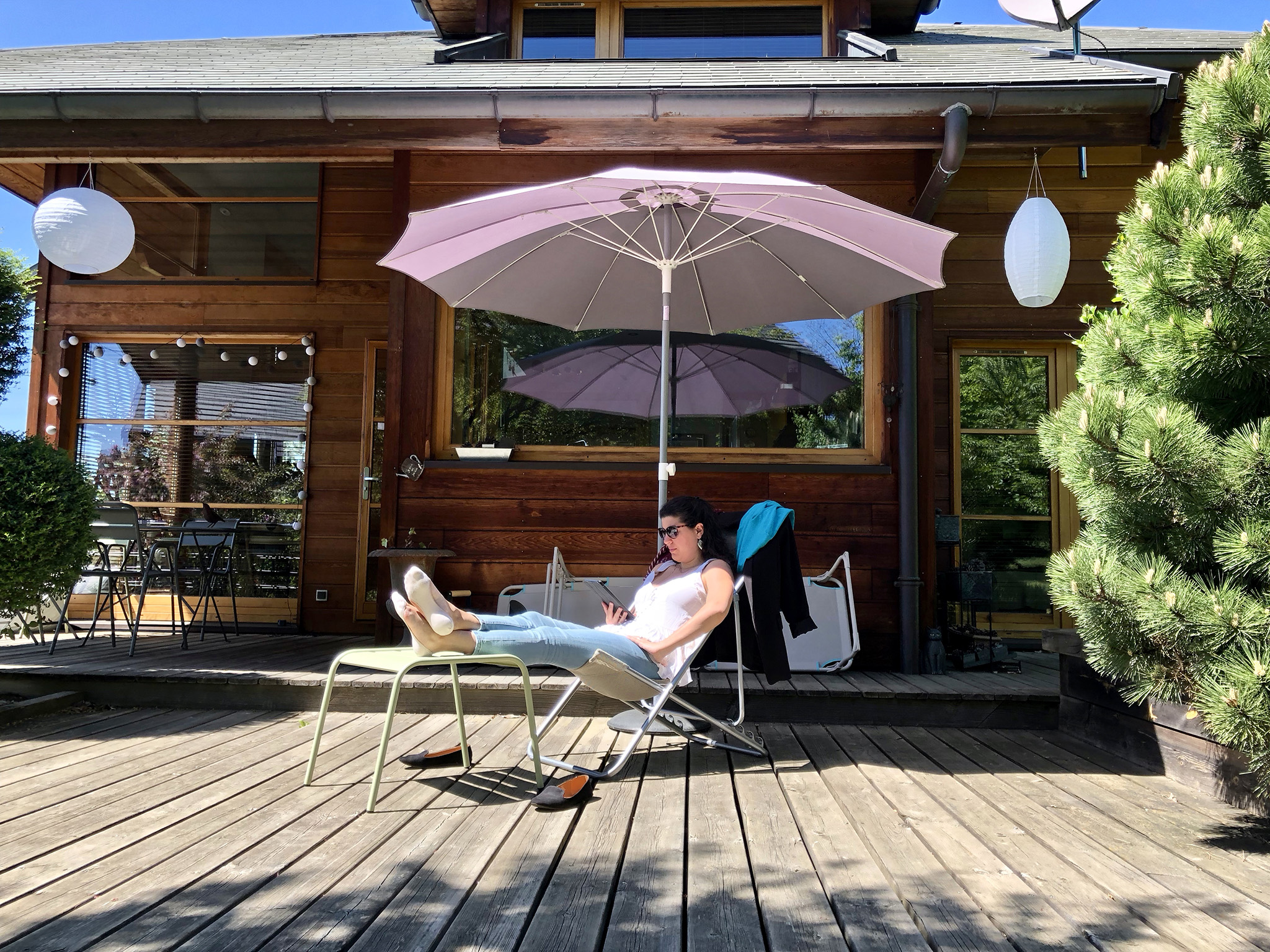 A l&rsquo;ombre du chalet