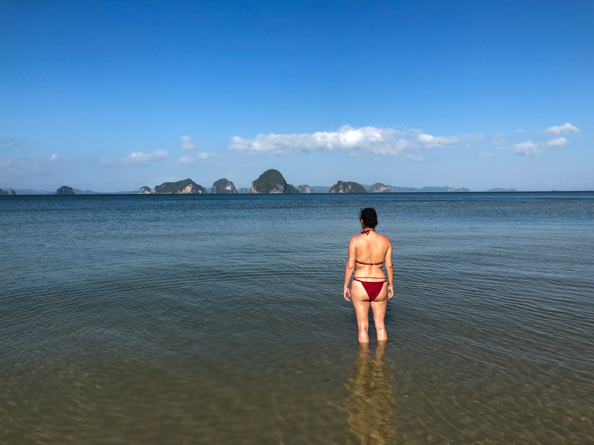 Premier bain post tempête