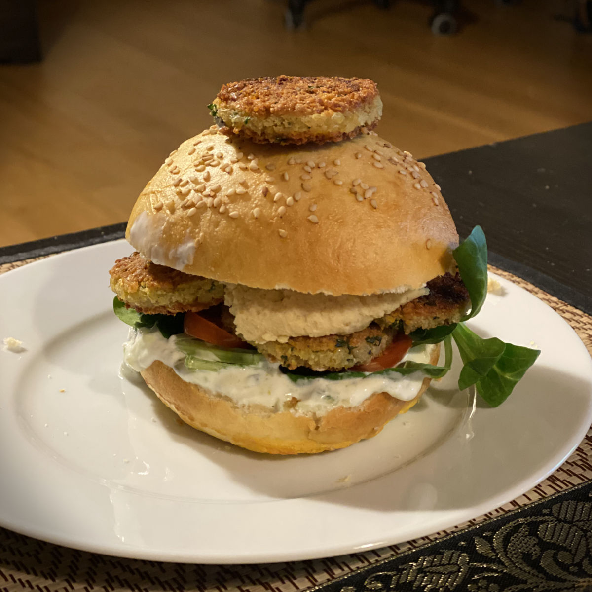 Falafel façon burger version 2.0