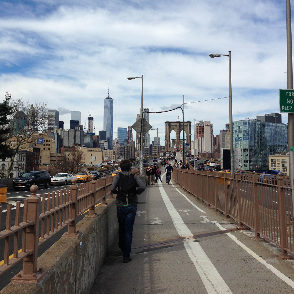 Un géologue en route pour Manhattan
