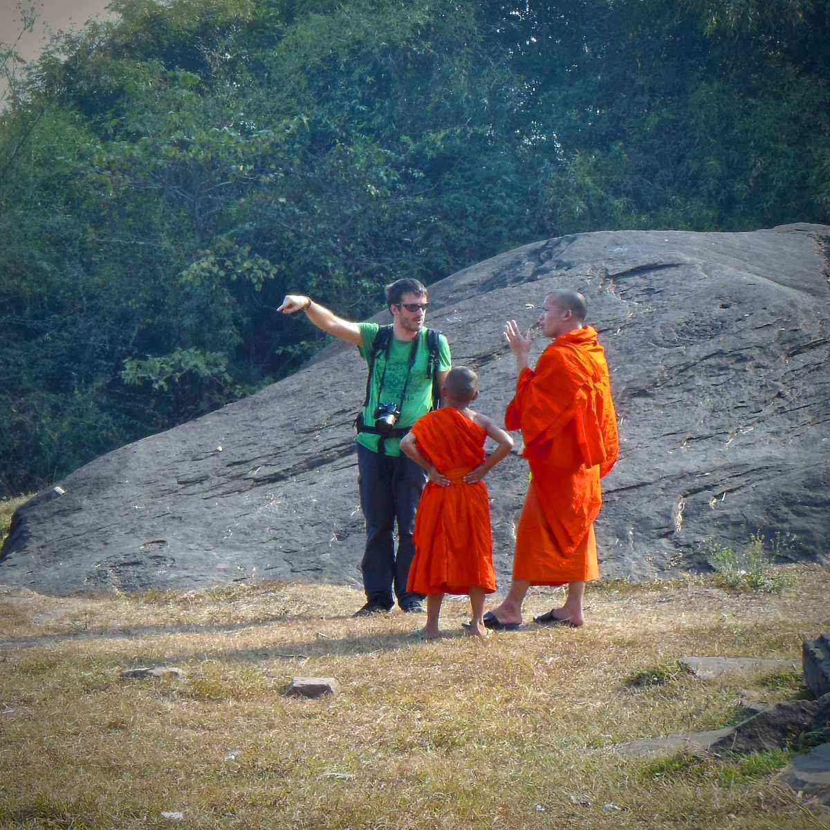 À la rencontre des moines