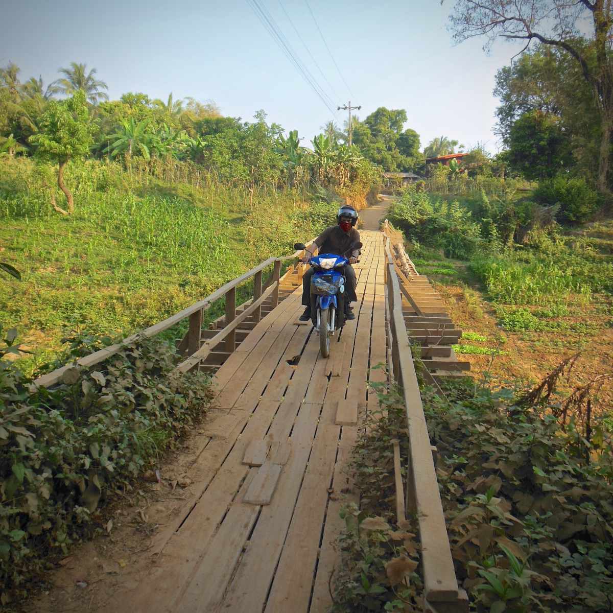 Les ponts de la piste du Sud