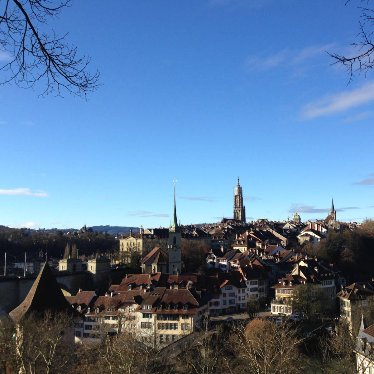 Début d&rsquo;année ensoleillé à Bern