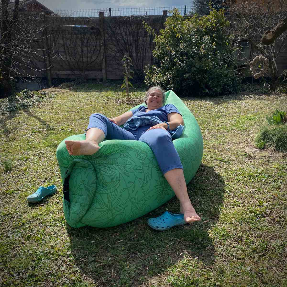 Petite sieste au jardin