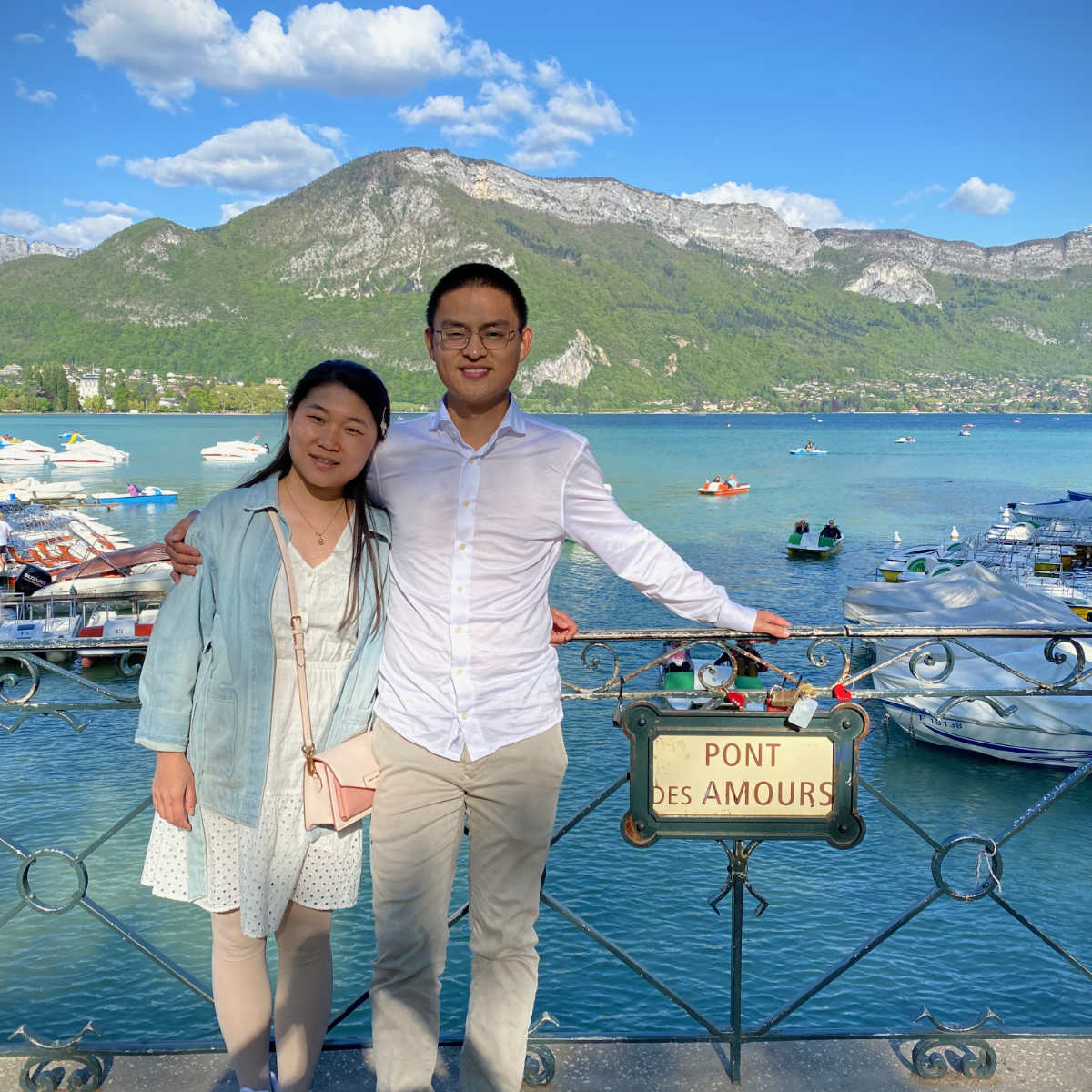 Sur le Pont des Amours