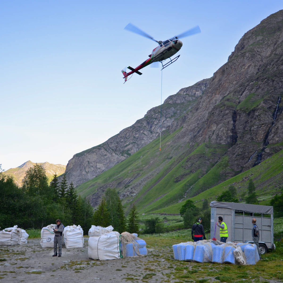 Héliportage plaisant