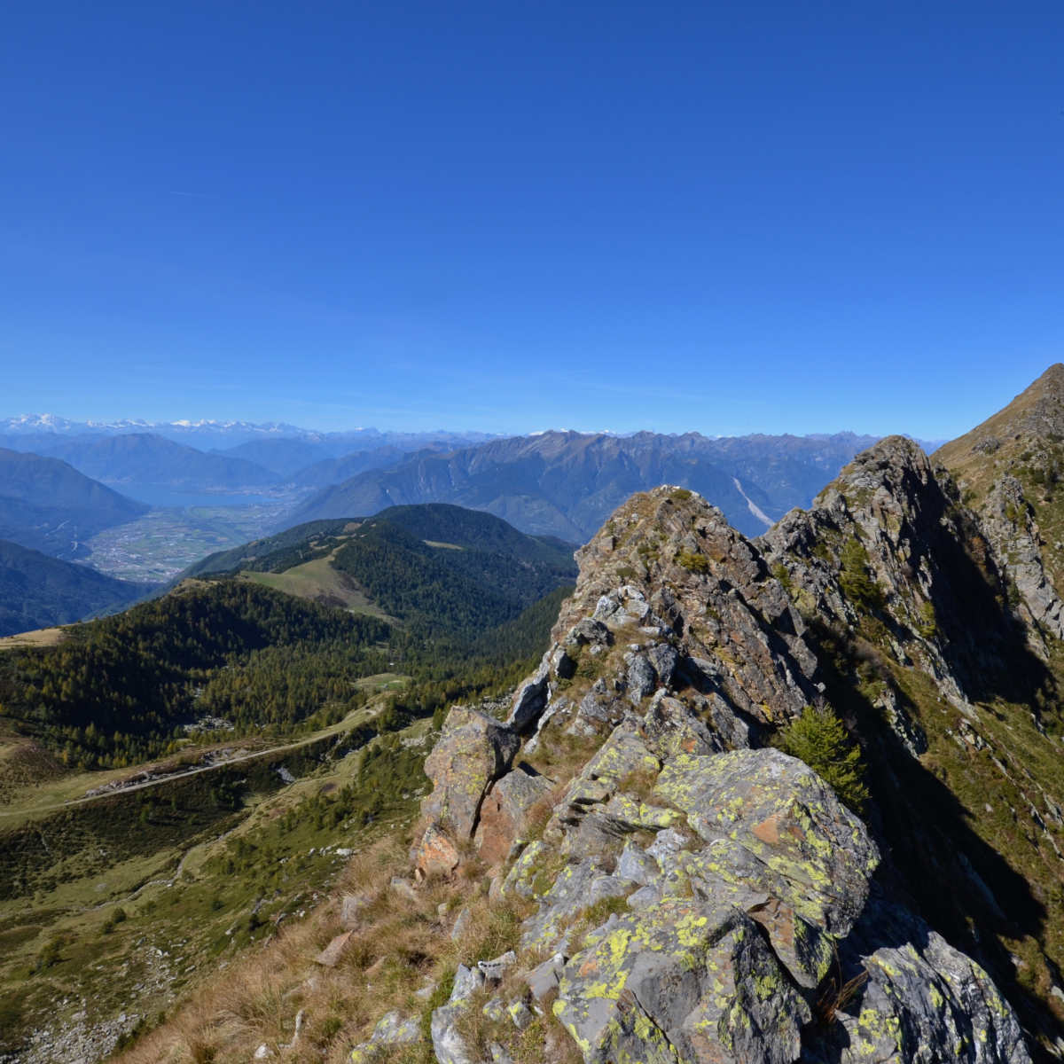 Sur les hauteurs du Tessin
