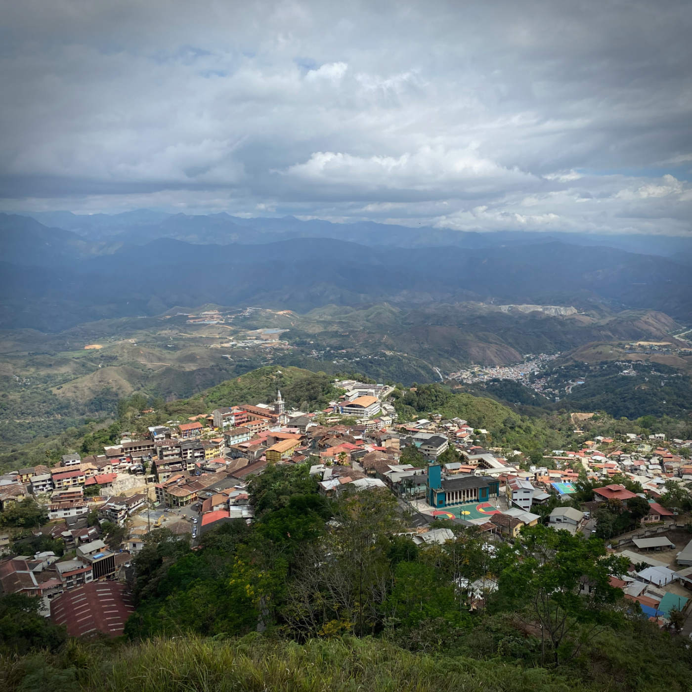 La ville sur sa mine