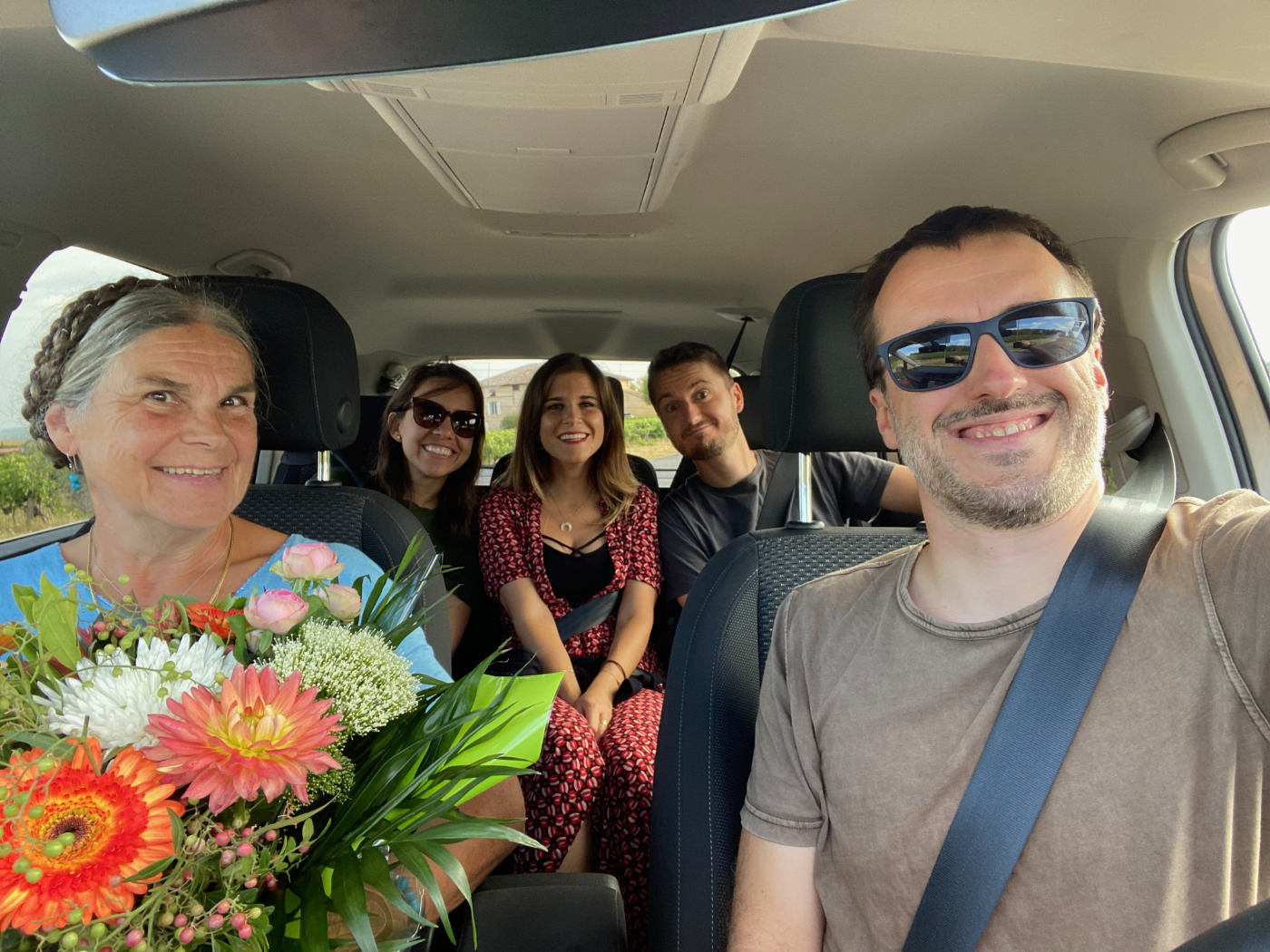 Sur la route du presbytère