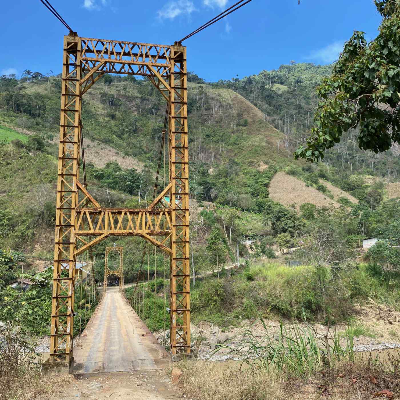 Pont sur le Rio Puyango