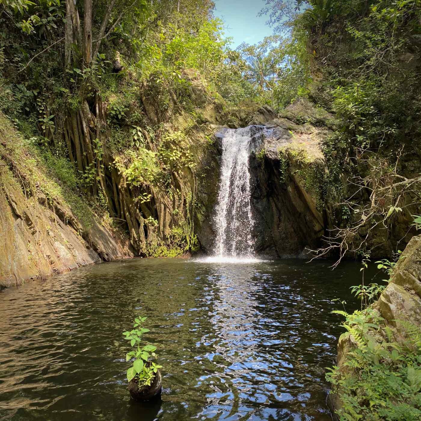 La cascade de nul part