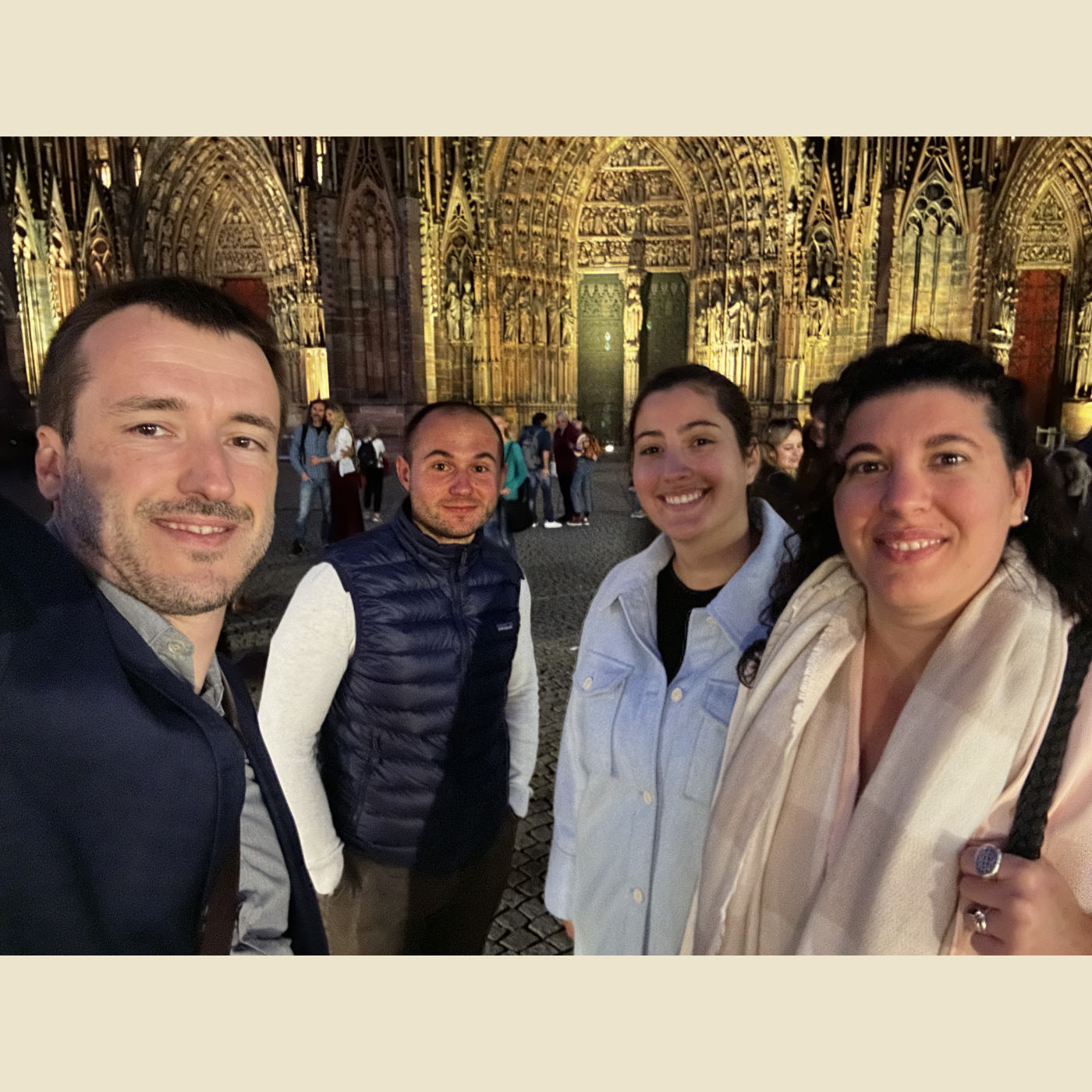 Selfie de cathédrale