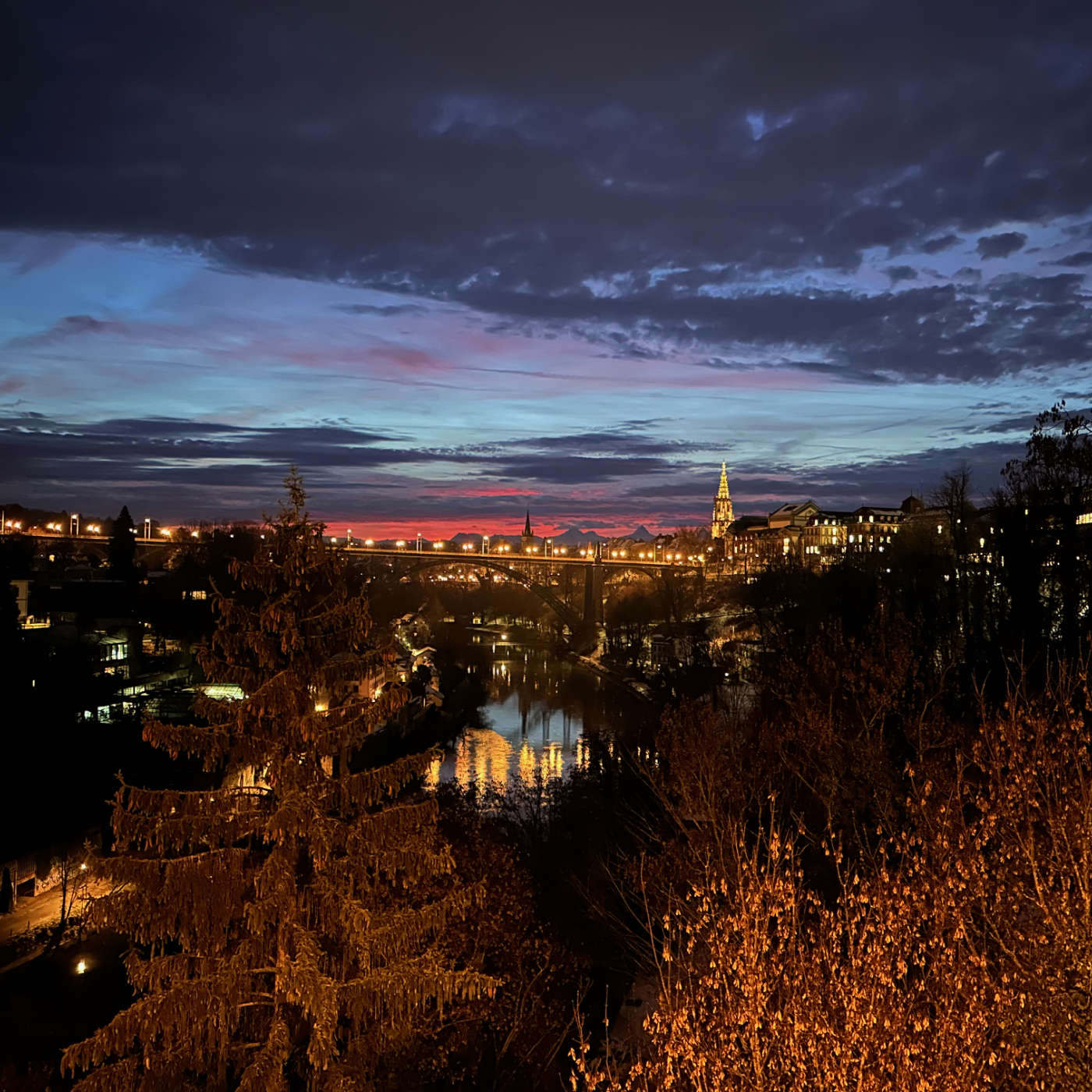 Dégradé de lumières