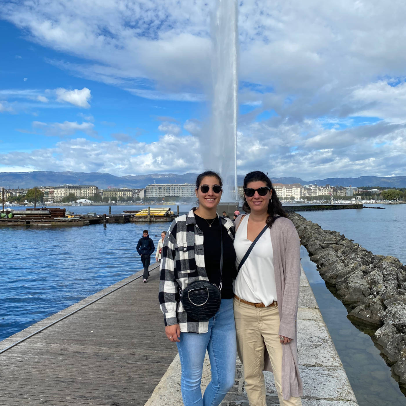 Au pied du jet d&rsquo;eau