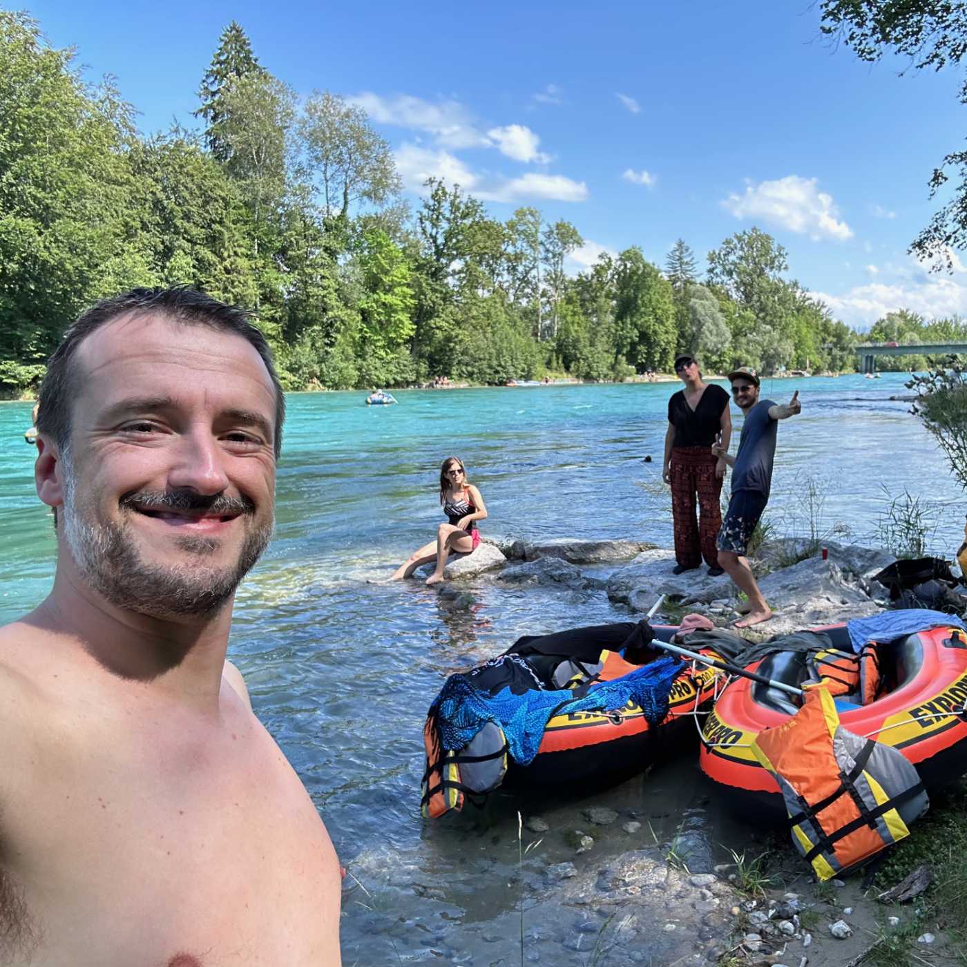 Petite pause au frais