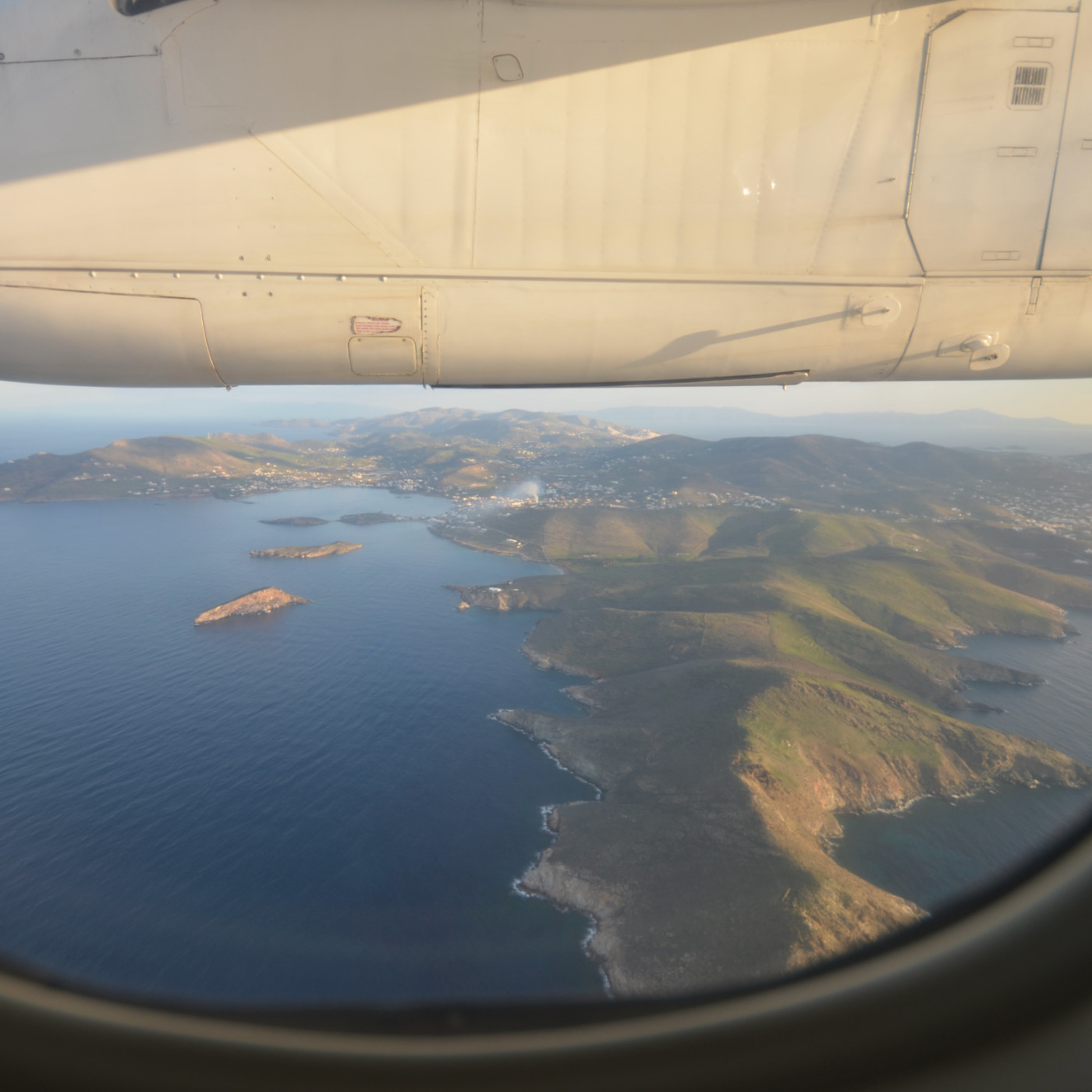 Première vue de Syros