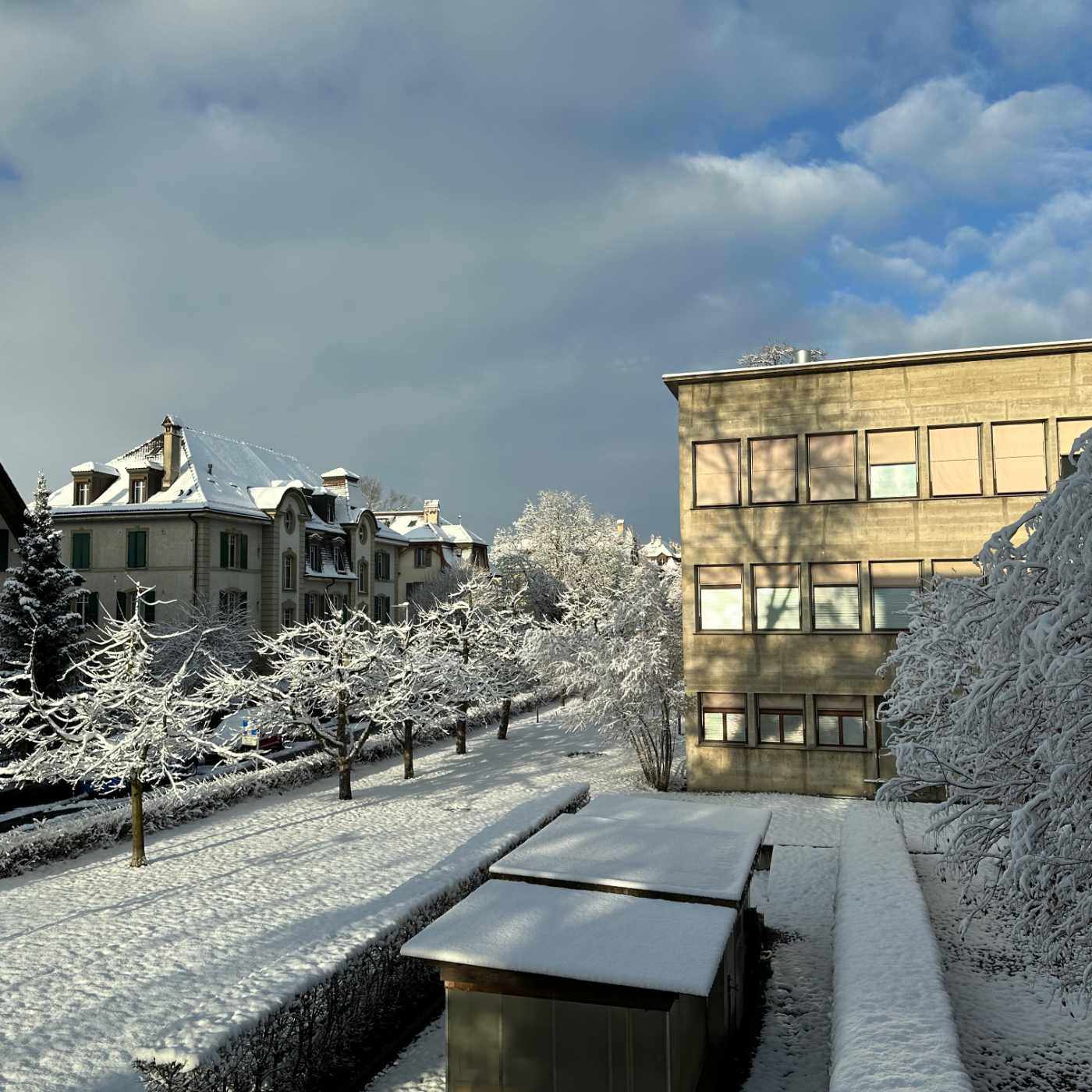 Il neige autant à Lausanne ?