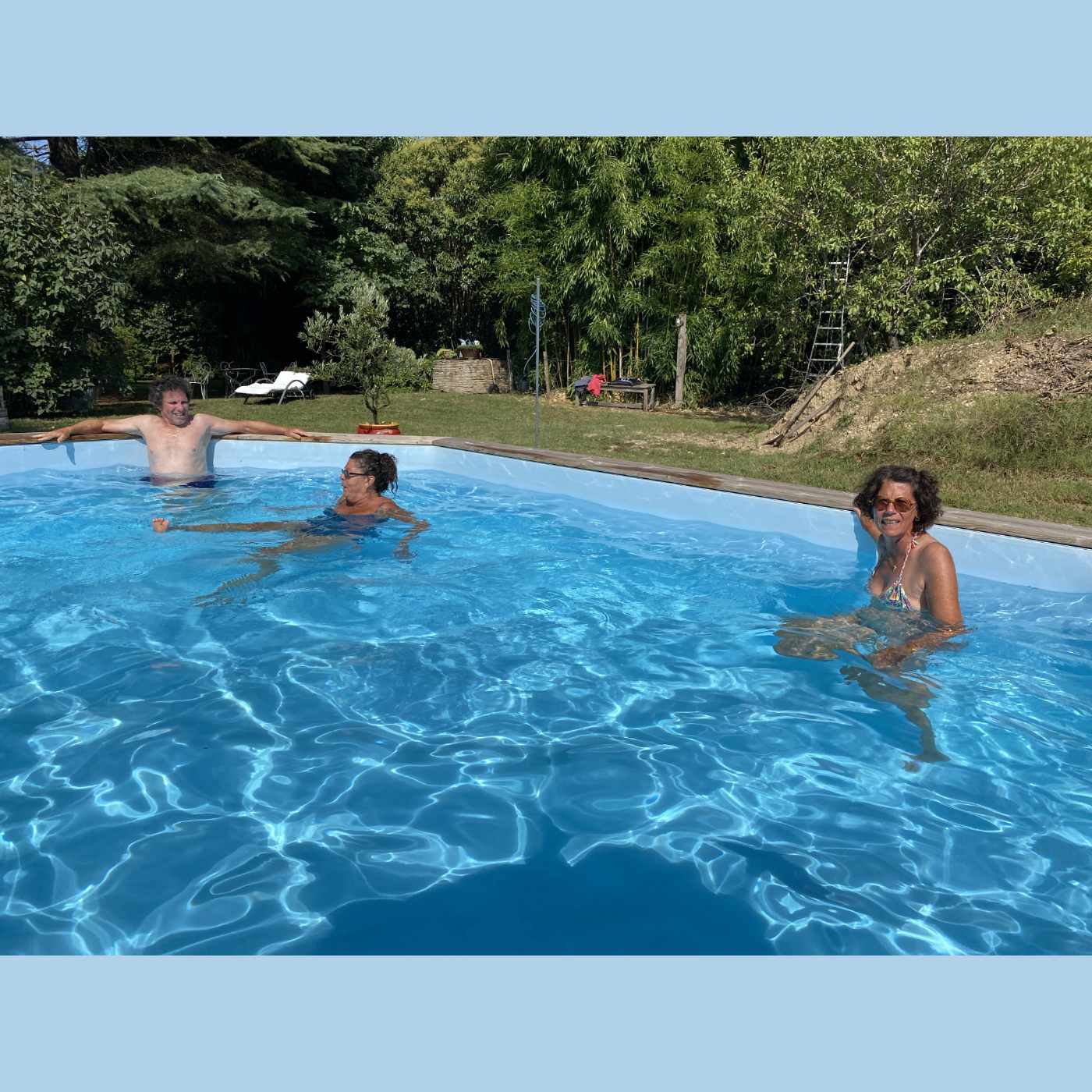 Baignade au presbytère