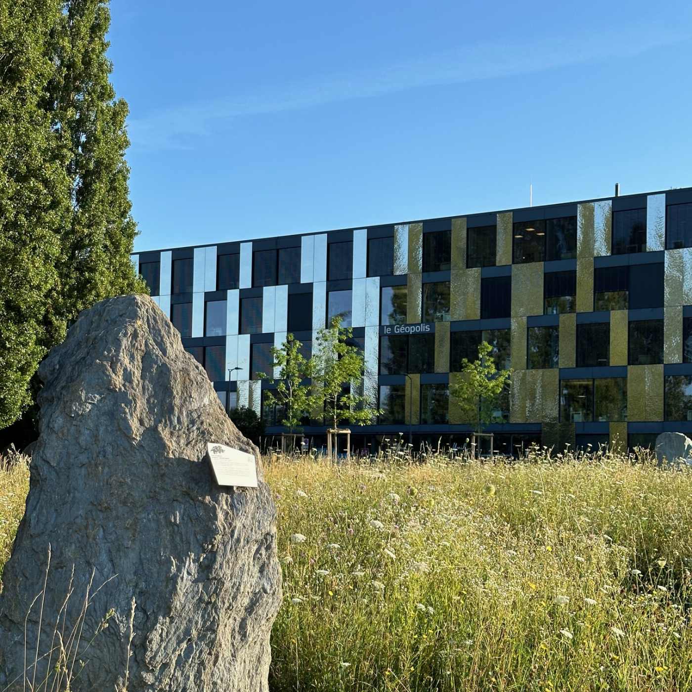 Premier jour au Géopolis