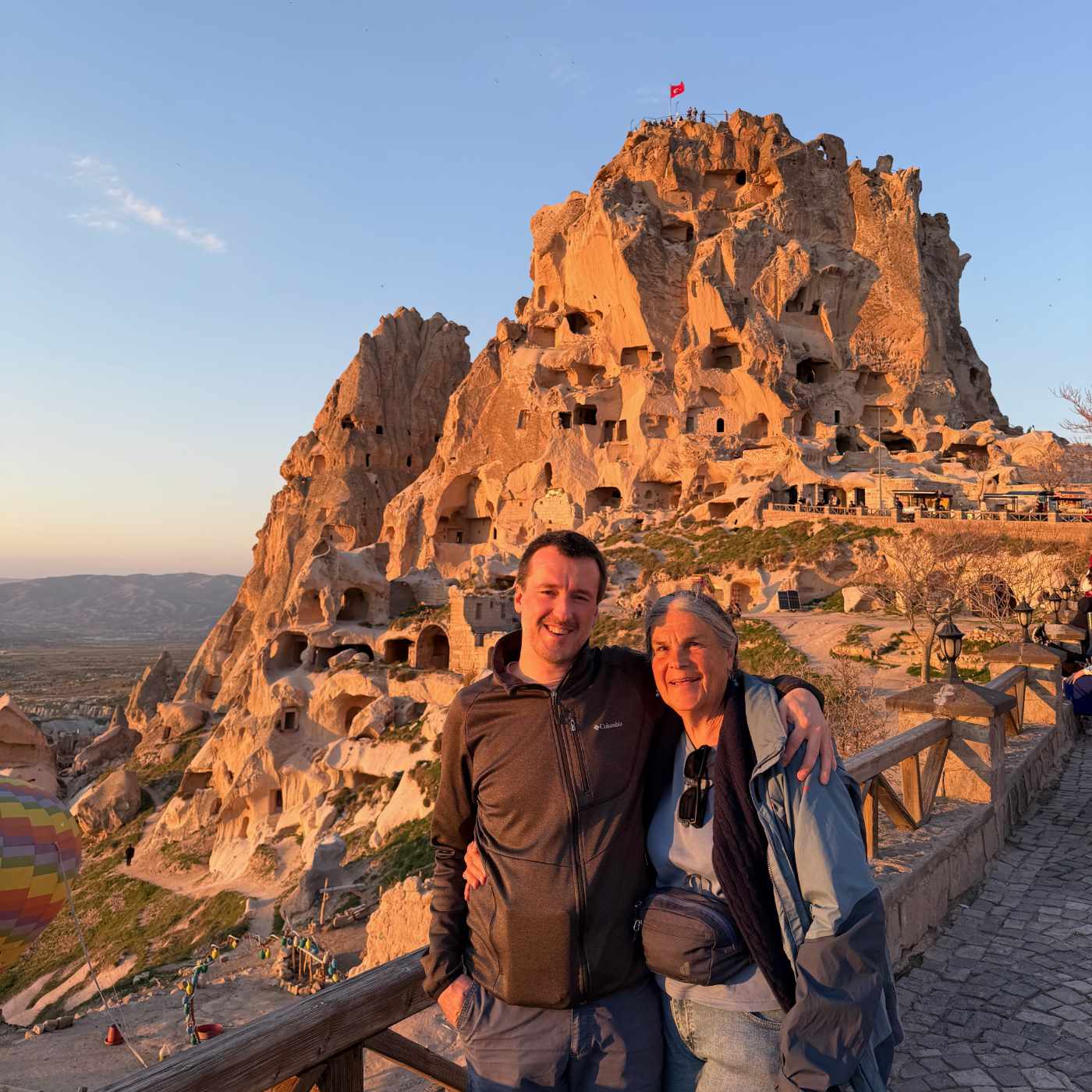 Falaise et château d&rsquo;Uçhisar