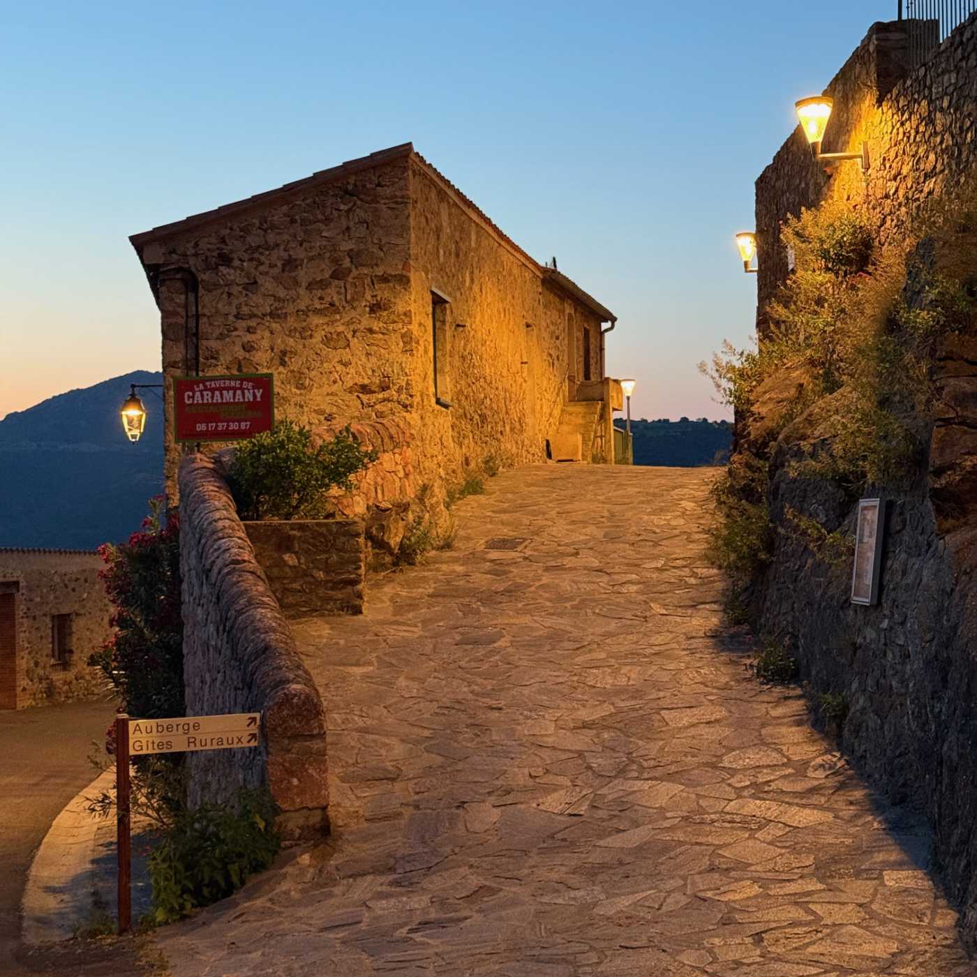 Les rues de Caramany