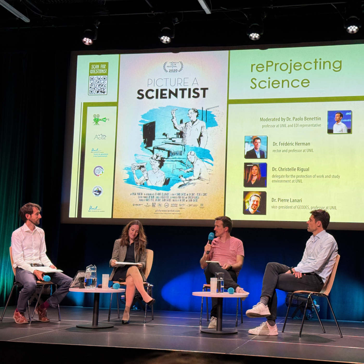 Portraits de scientifiques