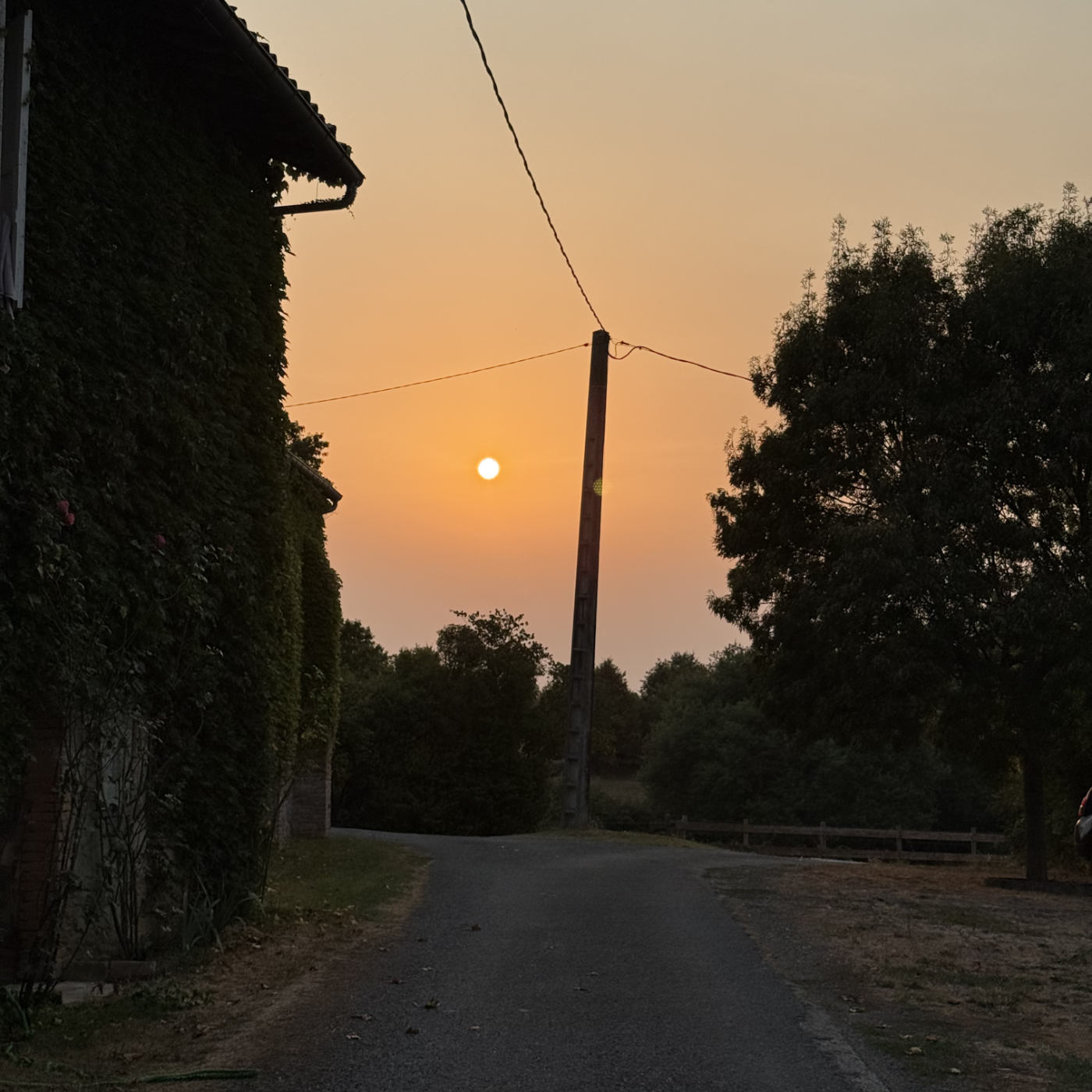 Coucher de soleil tarnais