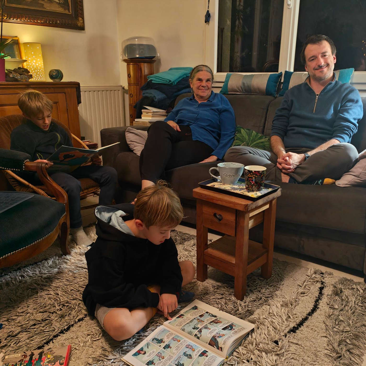 Lendemain de fête à Gilly