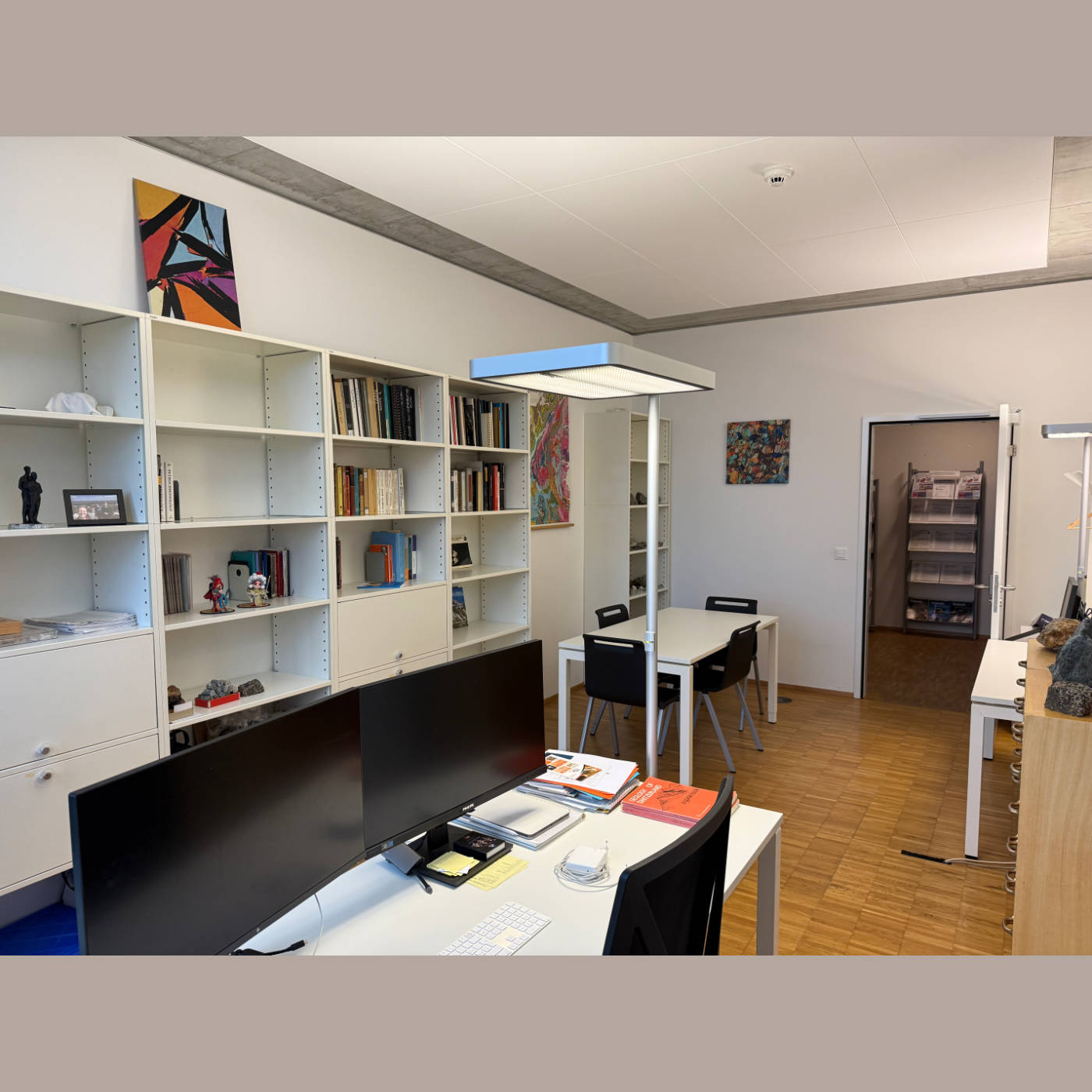 Nouveau bureau à Géopolis