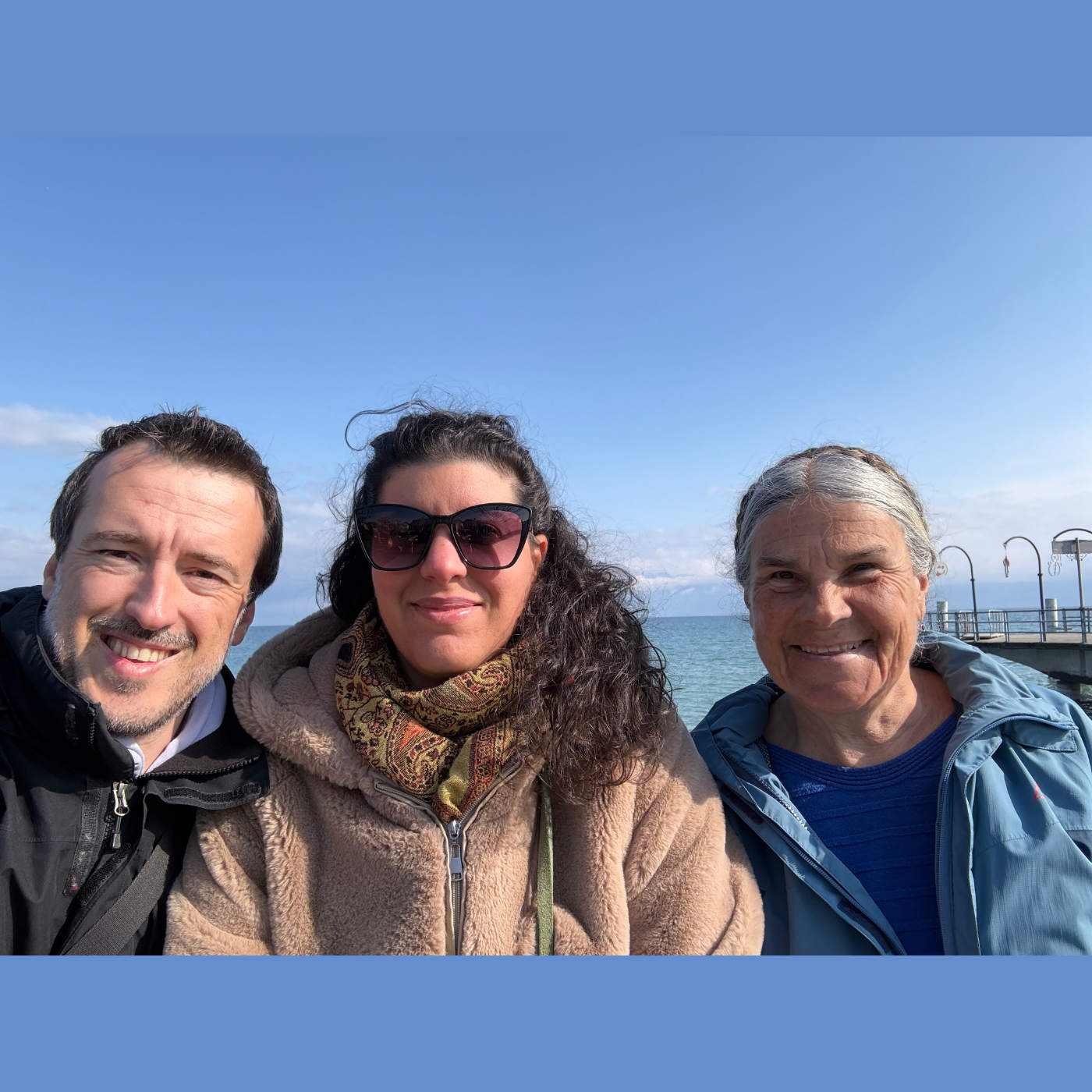 Avec Dom à Morges