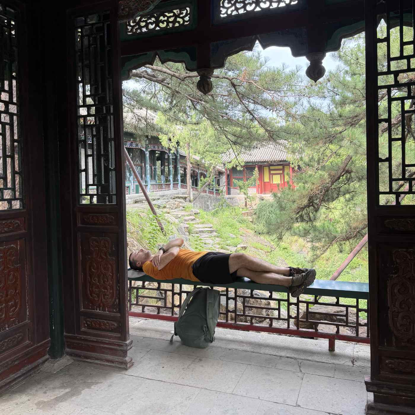 Le repos du visiteur